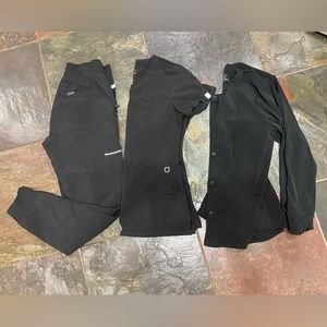 Set of Scrubs, small/black